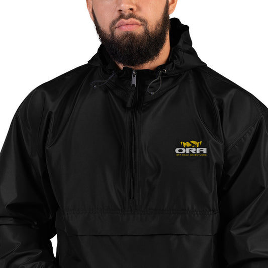 ORA Logo Embroidered Champion Packable Jacket