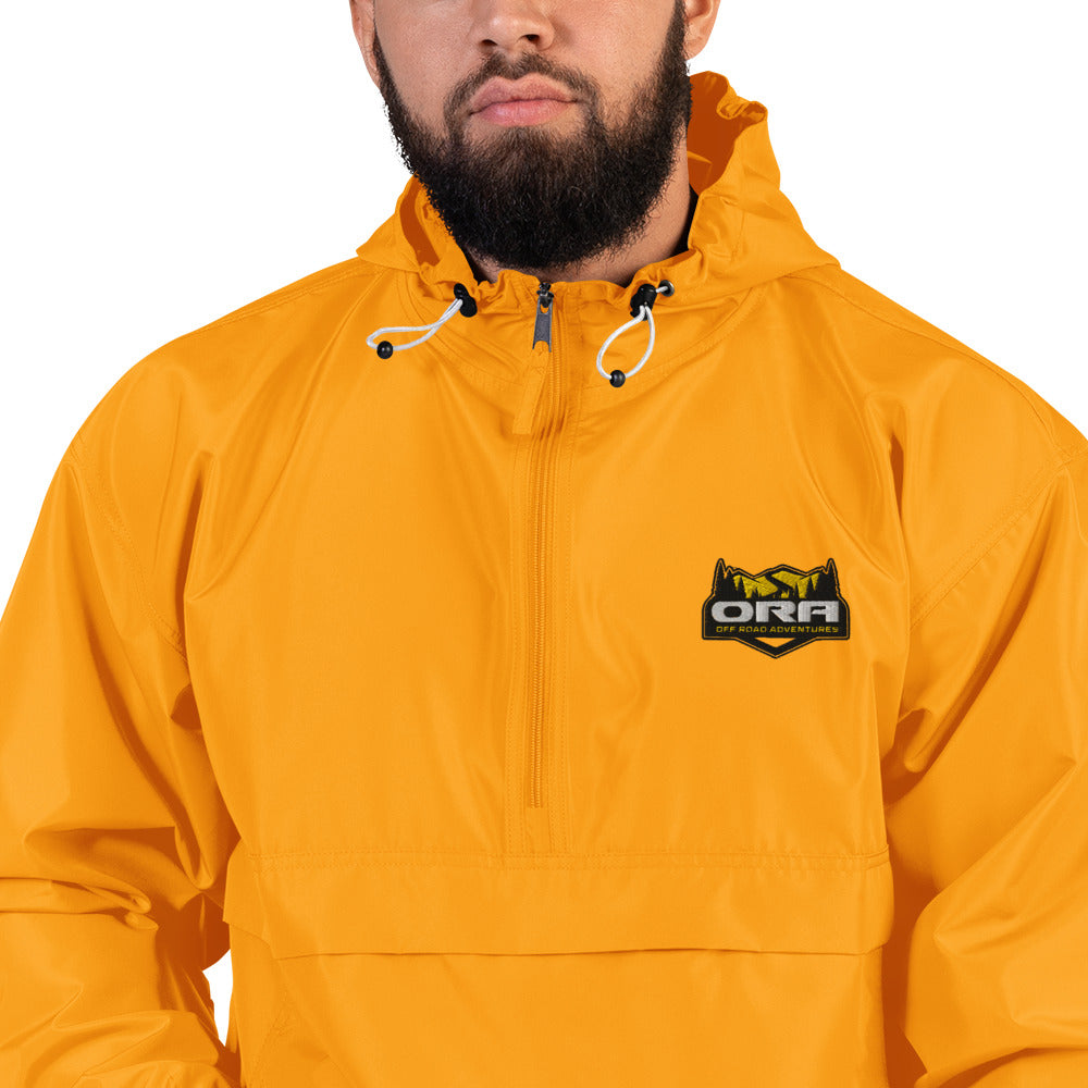 ORA Logo Embroidered Champion Packable Jacket