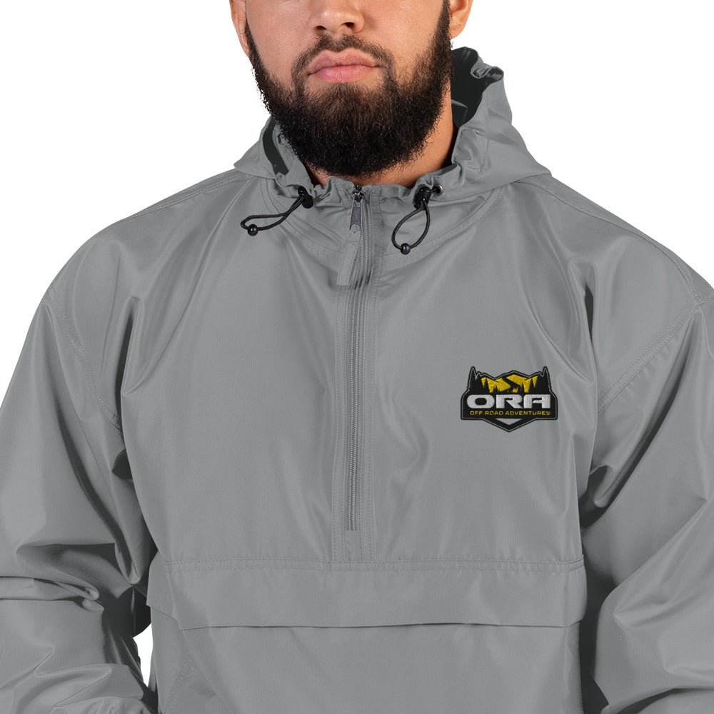 ORA Logo Embroidered Champion Packable Jacket