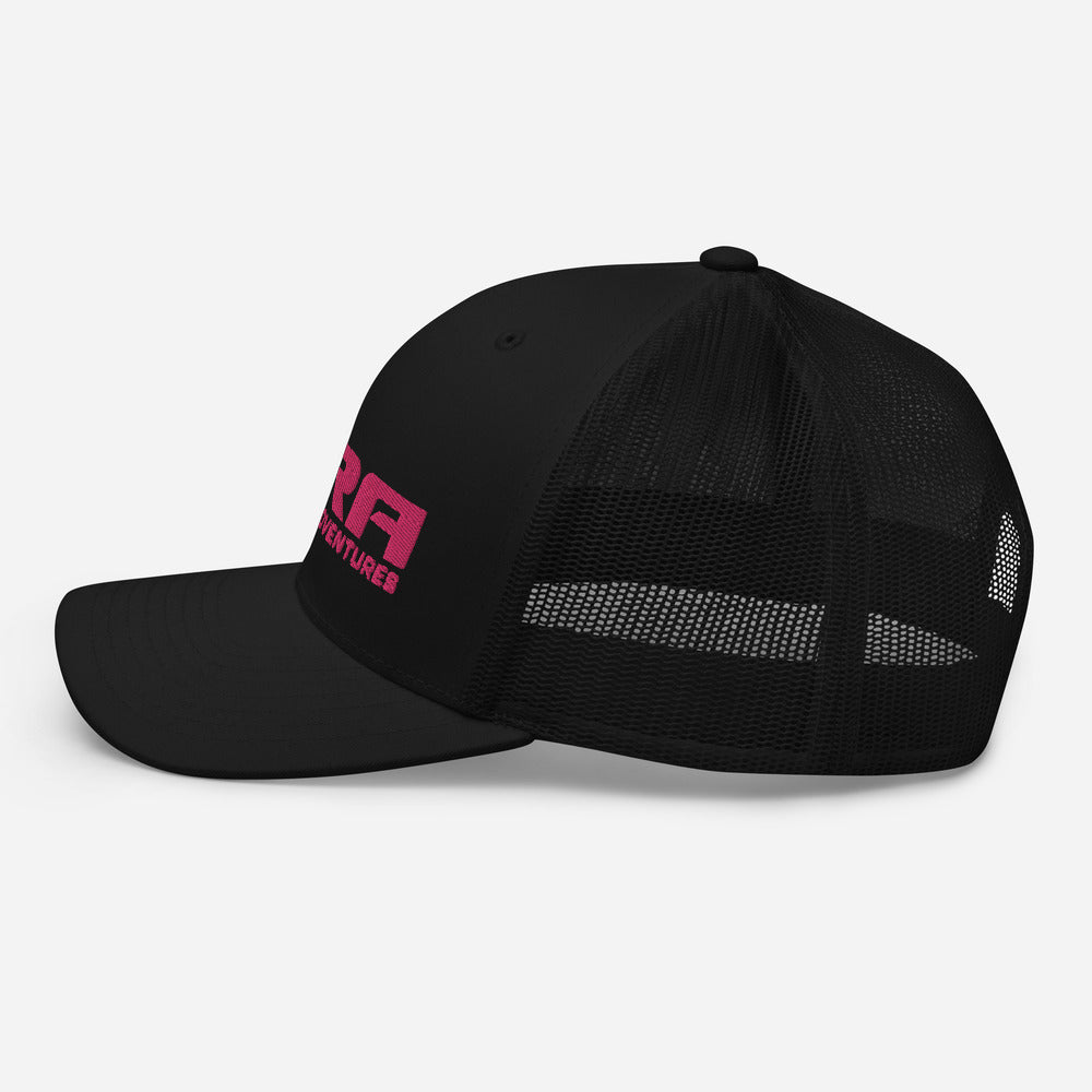 Womens ORA Logo (Pink) Trucker Cap