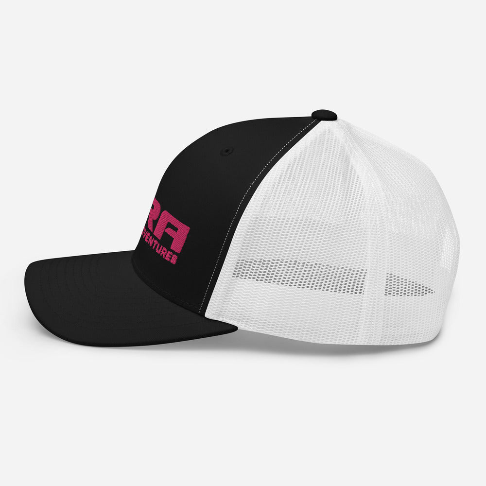 Womens ORA Logo (Pink) Trucker Cap