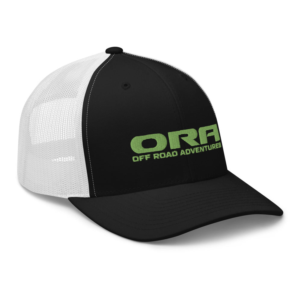 ORA Offroad Adventures Classic trucker Cap Green Logo