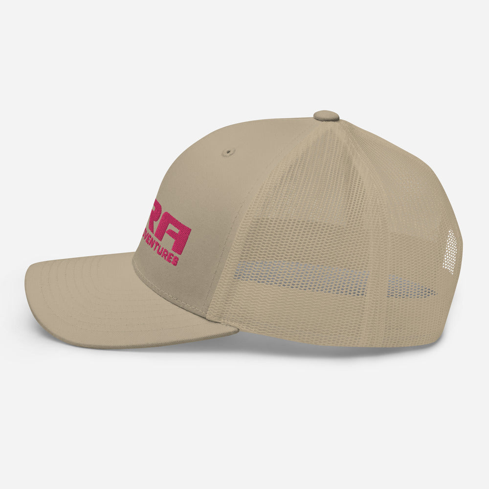 Womens ORA Logo (Pink) Trucker Cap