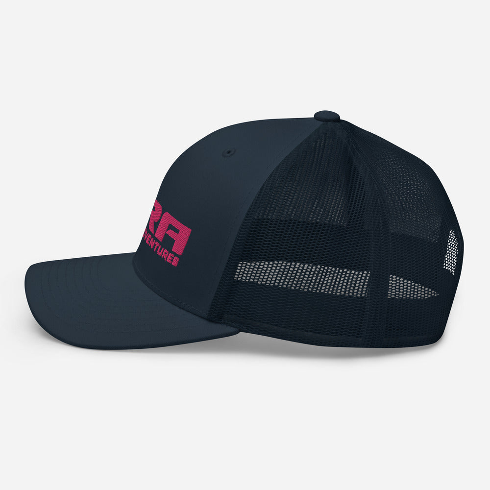 Womens ORA Logo (Pink) Trucker Cap