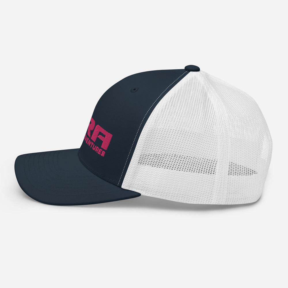 Womens ORA Logo (Pink) Trucker Cap