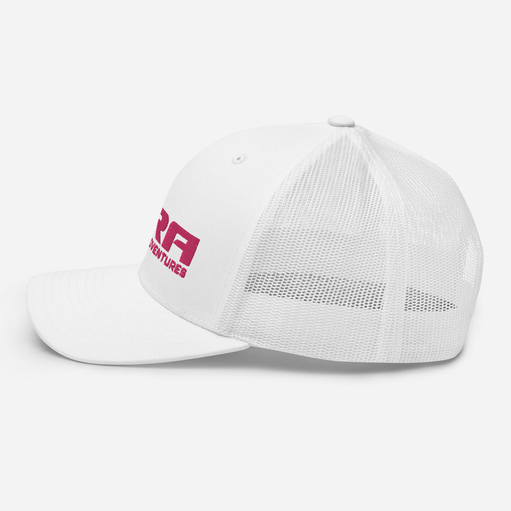 Womens ORA Logo (Pink) Trucker Cap