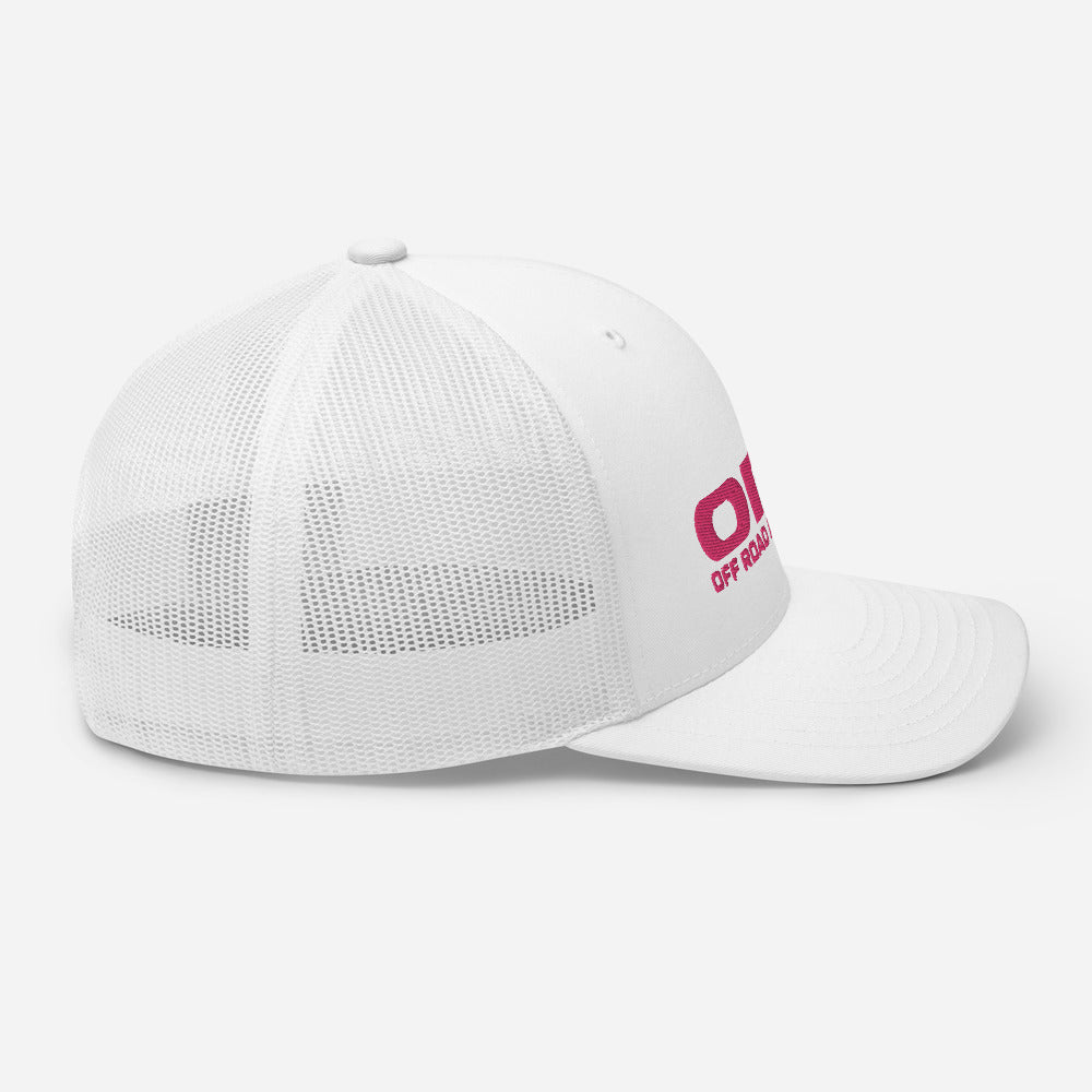 Womens ORA Logo (Pink) Trucker Cap