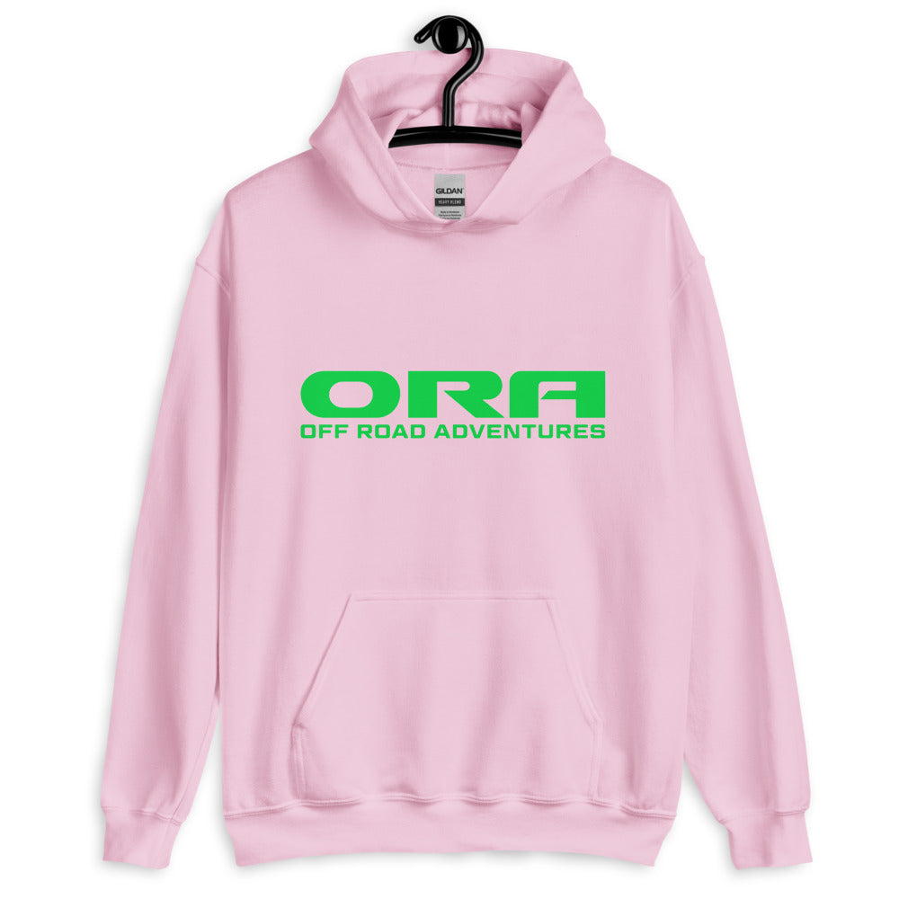 ORA Offroad Adventures Green Logo Hoodie
