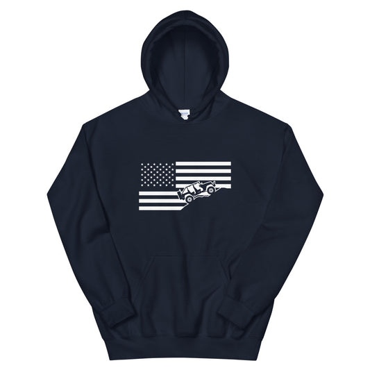 America Flag Unisex Hoodie - ORA Off-road Adventures