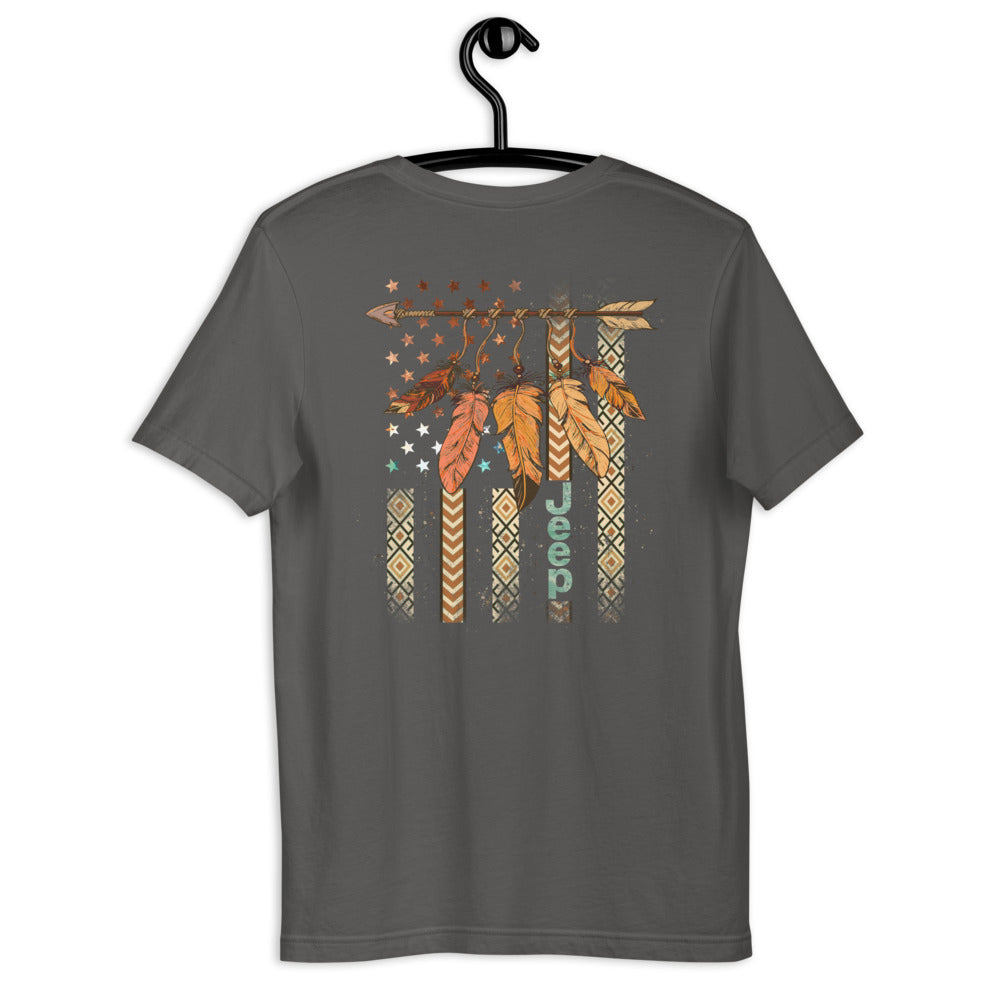 Flag and Arrow Unisex T-Shirt - ORA Off-road Adventures