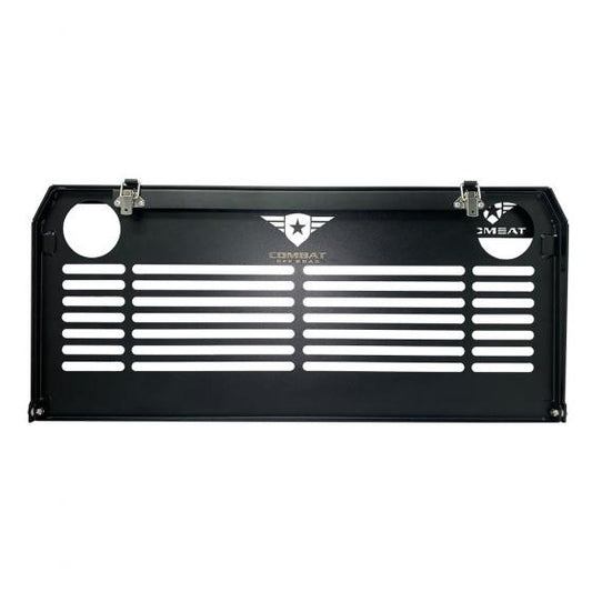 Jeep Tailgate Table 18-Pres Wrangler JL Black Powdercoat Aluminum Combat Off Rad - ORA Off-road Adventures