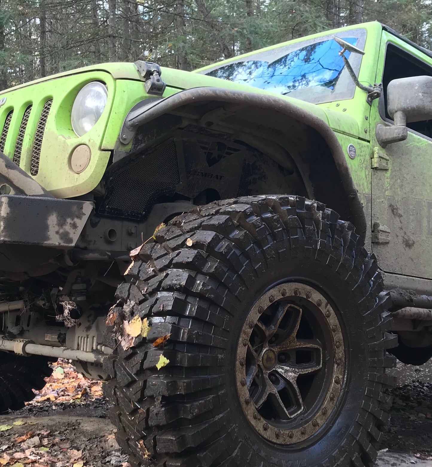 Combat Off Road Jeep JK Inner Fender Liners 07-18 Wrangler JK 2/4 Door Aluminum Powdercoat - ORA Off-road Adventures