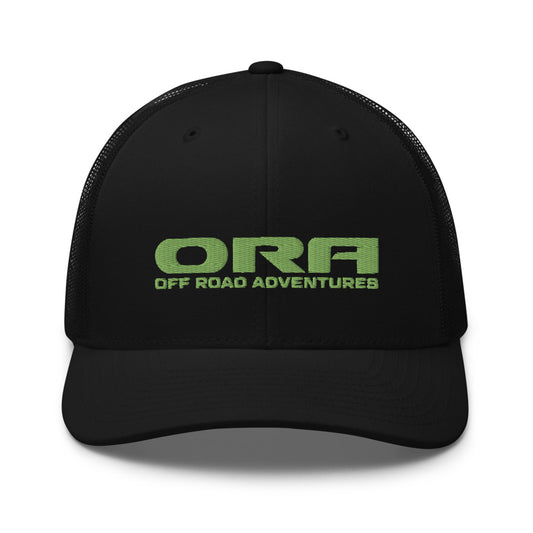 ORA Offroad Adventures Classic trucker Cap Green Logo