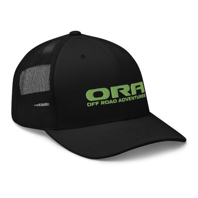 ORA Offroad Adventures Classic trucker Cap Green Logo