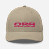 Womens ORA Logo (Pink) Trucker Cap