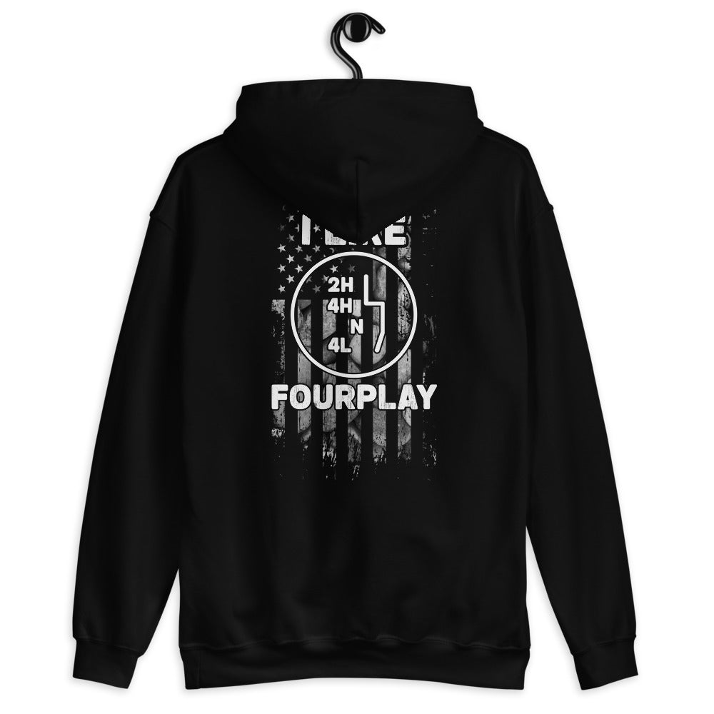 I Like Fourplay Unisex Hoodie - ORA Off-road Adventures